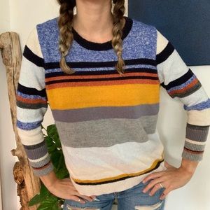 Loft Colorblock Sweater